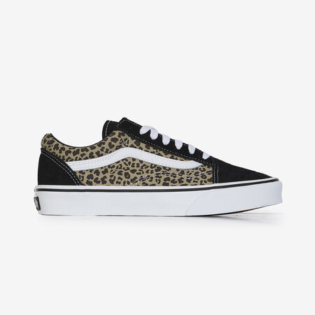 VANS old skool OLD SKOOL NERO/LEOPARDO RAGAZZO