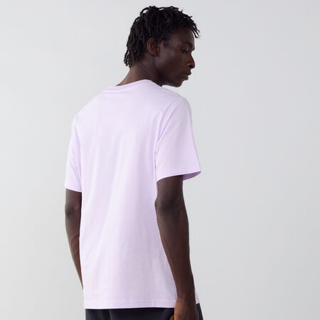 NEW BALANCE TEE SHIRT FLYING LOGO LILLA UOMO