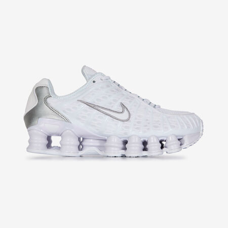 NIKE shox SHOX TL BIANCO/ARGENTO RAGAZZO