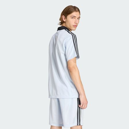 ADIDAS ORIGINALS JERSEY ARCHIVE COLLAR BLU UOMO