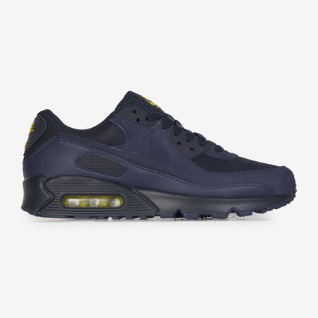 NIKE AIR MAX 90 BLU SCURO/GIALLO UOMO