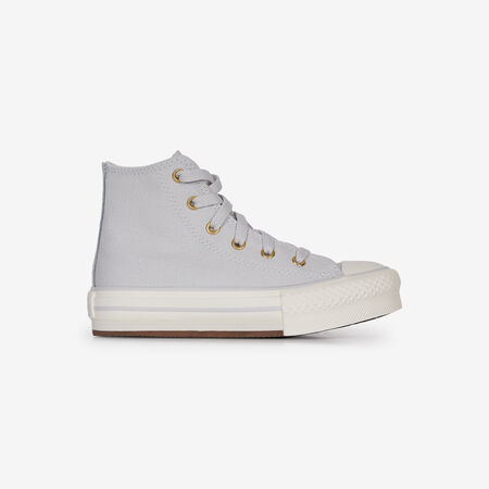 CONVERSE chuck taylor all star CHUCK TAYLOR ALL STAR EVA LIFT HI GRIGIO/DORATO BAMBINO