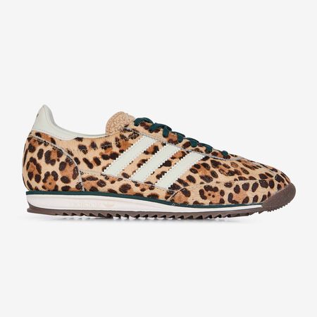 ADIDAS ORIGINALS sl 72 SL 72 OG LEOPARD PONY HAIR BEIGE/NERO DONNA