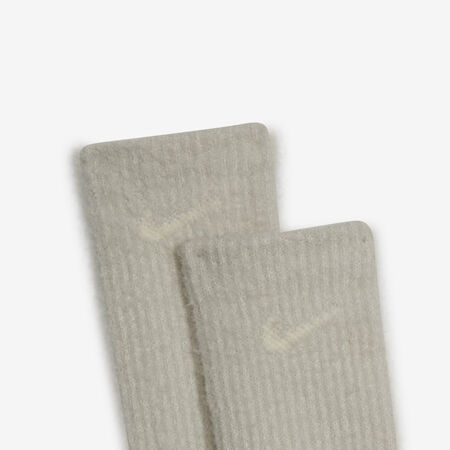 NIKE CHAUSSETTES X2 CREW CUSH BEIGE/ROSA UOMO