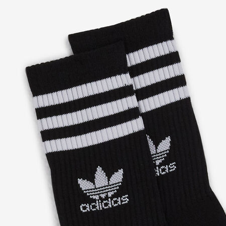 ADIDAS ORIGINALS CALZINI X3 MID CUT CREW TREFOIL BIANCO/NERO UOMO