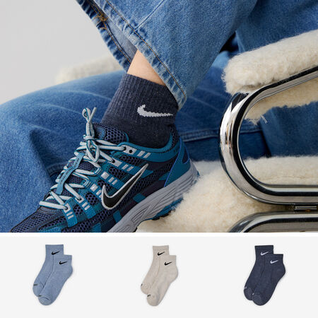 NIKE CHAUSSETTES X3 EVERYDAY MID MULTICOLORE UOMO