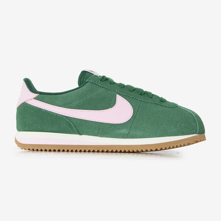 NIKE cortez CORTEZ SUEDE VERDE/ROSA DONNA