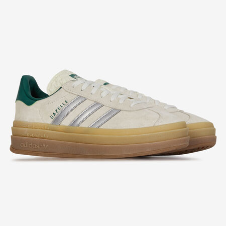 ADIDAS ORIGINALS gazelle GAZELLE BOLD BEIGE/ARGENTO DONNA