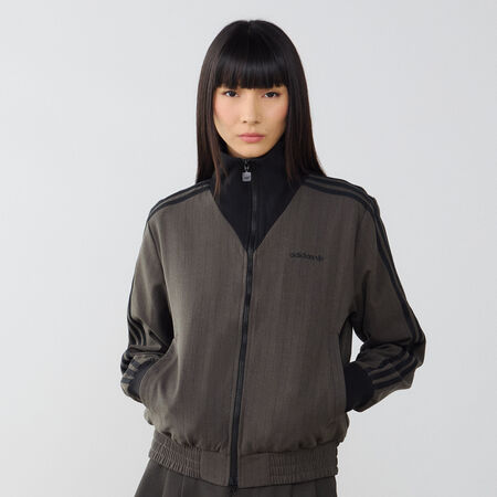 ADIDAS ORIGINALS JACKET FZ TAILORED GRIGIO/NERO DONNA