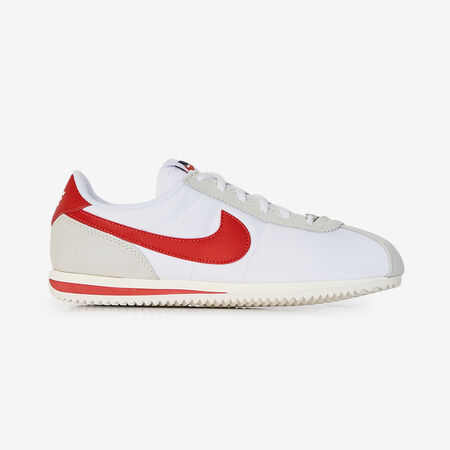 NIKE CORTEZ NYLON BIANCO/ROJO RAGAZZO