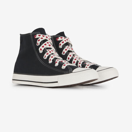 CONVERSE chuck taylor all star CHUCK TAYLOR ALL STAR HI VALENTINES NERO/ROSSO RAGAZZO
