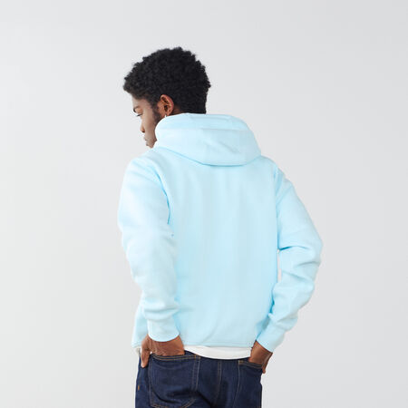 NIKE HOODIE CLUB BBB FTRA BLEU/BLANC UOMO