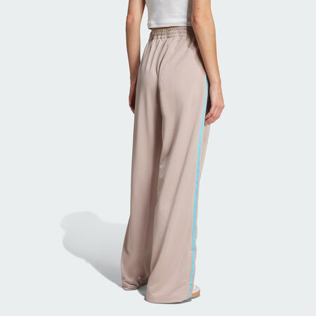 ADIDAS ORIGINALS PANT JOGGER FIREBIRD WIDE LEG BEIGE/BLU DONNA