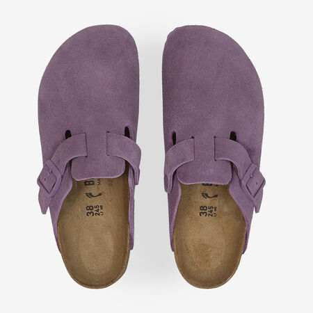 BIRKENSTOCK BOSTON SUEDE MAUVE VIOLA DONNA