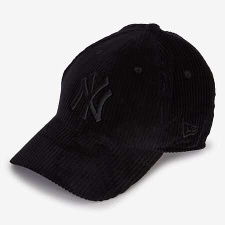 NEW ERA 9FORTY NY CORDUROY NERO UOMO