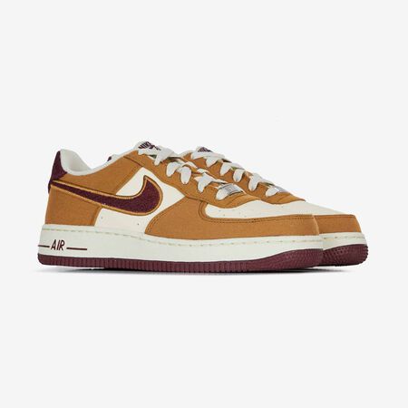 NIKE air force 1 AIR FORCE 1 LOW MARRON/BEIGE RAGAZZO