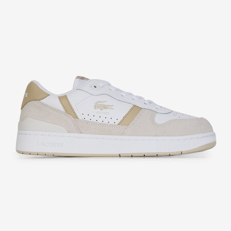 LACOSTE T-CLIP SET BIANCO/BEIGE DONNA
