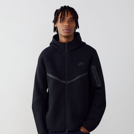 NIKE JACKET TECH FLEECE FZ NERO UOMO