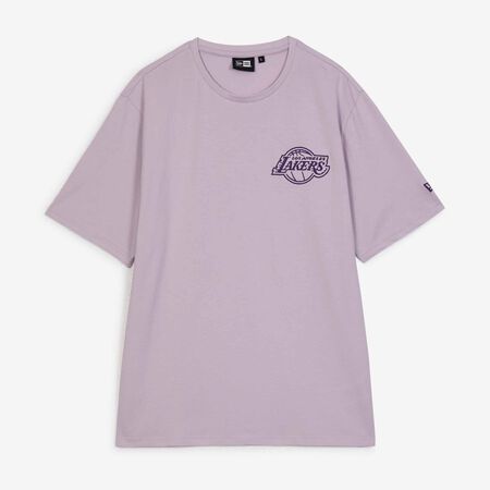NEW ERA TEE SHIRT LAKERS VIOLA UOMO