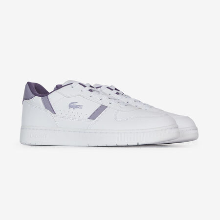 LACOSTE t-clip T-CLIP LILAC BIANCO/VIOLA RAGAZZO
