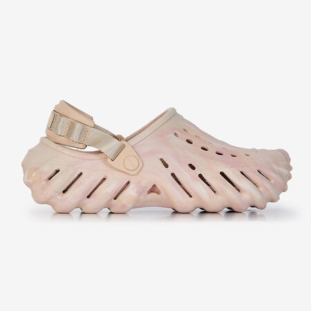 CROCS ECHO CLOG BEIGE/ROSA DONNA