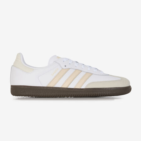 ADIDAS ORIGINALS samba SAMBA OG BIANCO/BEIGE DONNA