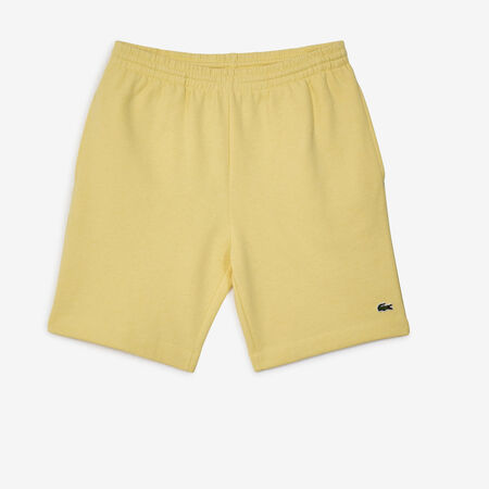 LACOSTE SHORT CLASSIC LOGO GIALLO UOMO