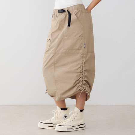 CONVERSE SKIRT PARACHUTE BEIGE/NERO DONNA