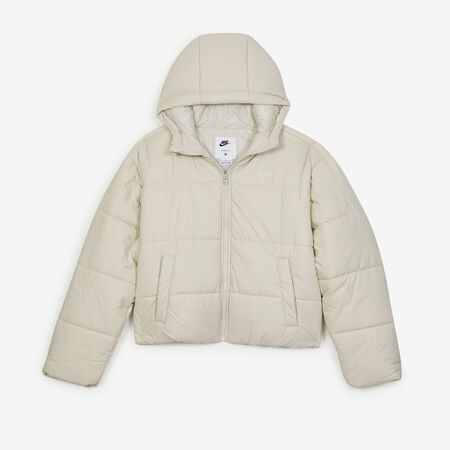 NIKE DOUDOUNE PUFFER BEIGE/BIANCO DONNA