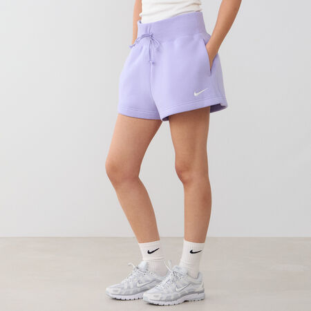 NIKE SHORT PHOENIX ESSENTIAL VIOLA/BIANCO DONNA