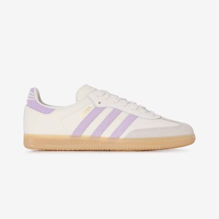 ADIDAS ORIGINALS samba SAMBA OG KNIT BIANCO/LILLA RAGAZZO