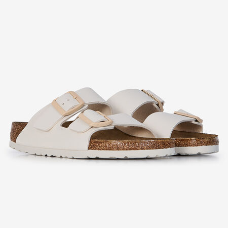 BIRKENSTOCK arizona ARIZONA BIRKO FLOR EGGSHELL BIANCO DONNA