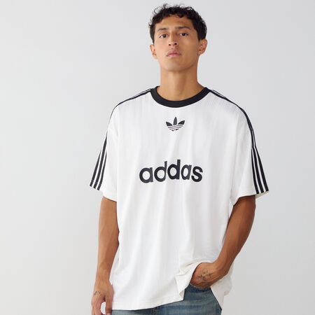 ADIDAS ORIGINALS TEE SHIRT JERSEY ADICOLOR BIANCO UOMO