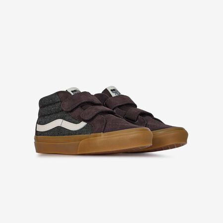 VANS SK8-MID V DENIM GRIGIO/BIANCO BAMBINO