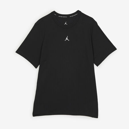 TEE SHIRT CENTERED LOGO : NERO/BIANCO