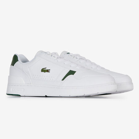 LACOSTE t-clip T-CLIP COLLEGE BIANCO/VERDE RAGAZZO