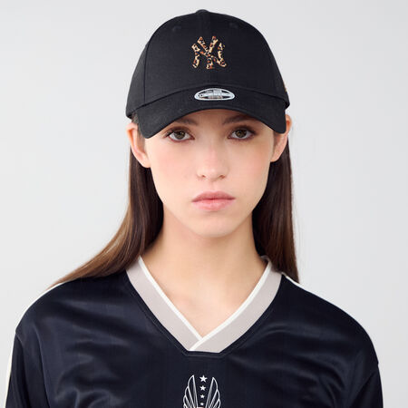 NEW ERA 9FORTY WOMEN NY LEO INFIL NERO DONNA
