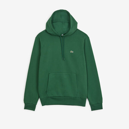 LACOSTE HOODIE CLASSIC LOGO VERDE UOMO