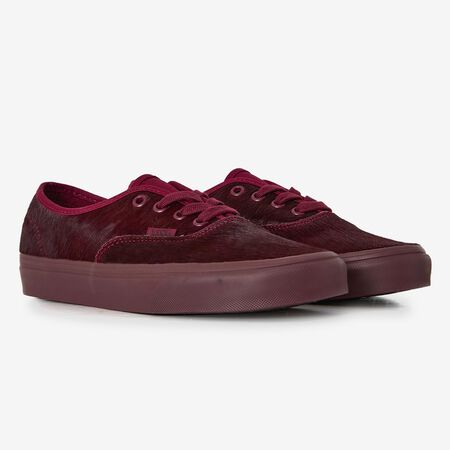 VANS authentic AUTHENTIC PONY HAIR BORDEAUX DONNA
