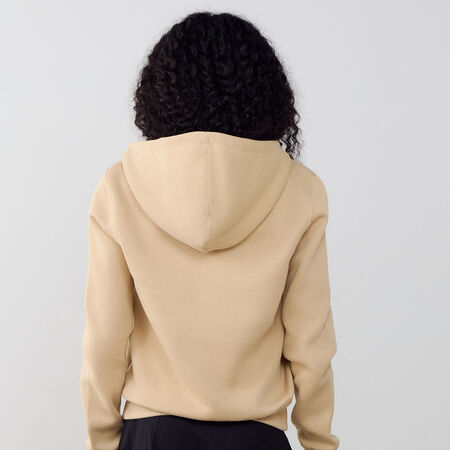 NIKE HOODIE PHOENIX FZ BEIGE DONNA