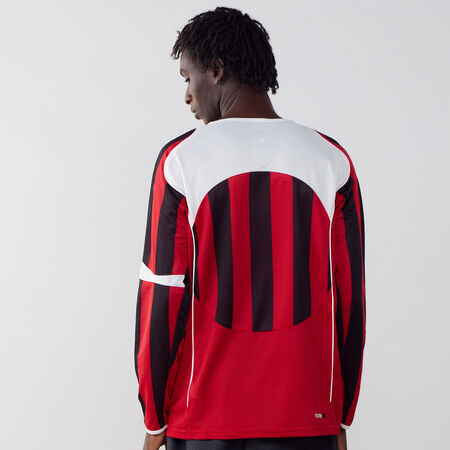 NIKE JERSEY T90 ENERGY LS ROSSO/NERO UOMO