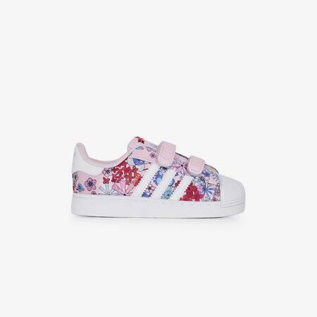 ADIDAS ORIGINALS superstar SUPERSTAR II CF LIBERTY ROSA/BIANCO NEONATO