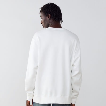 NIKE SWEAT CREW CLUB BIANCO UOMO