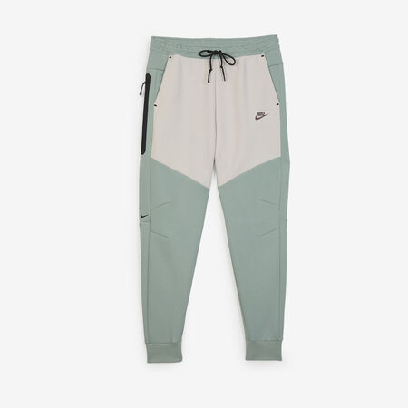 NIKE PANT JOGGER TECH FLEECE BLU/BEIGE UOMO