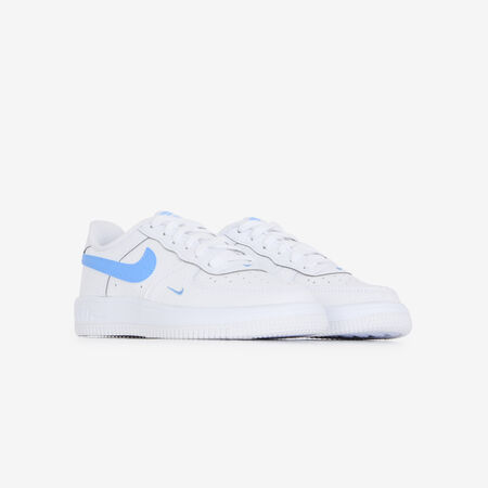 NIKE air force 1 AIR FORCE 1 LOW MINI SWOOSH BIANCO/BLU BAMBINO