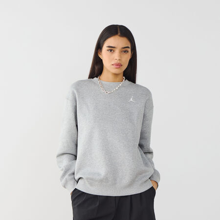 JORDAN SWEAT CREW BROOKLYN GRIGIO/BIANCO DONNA