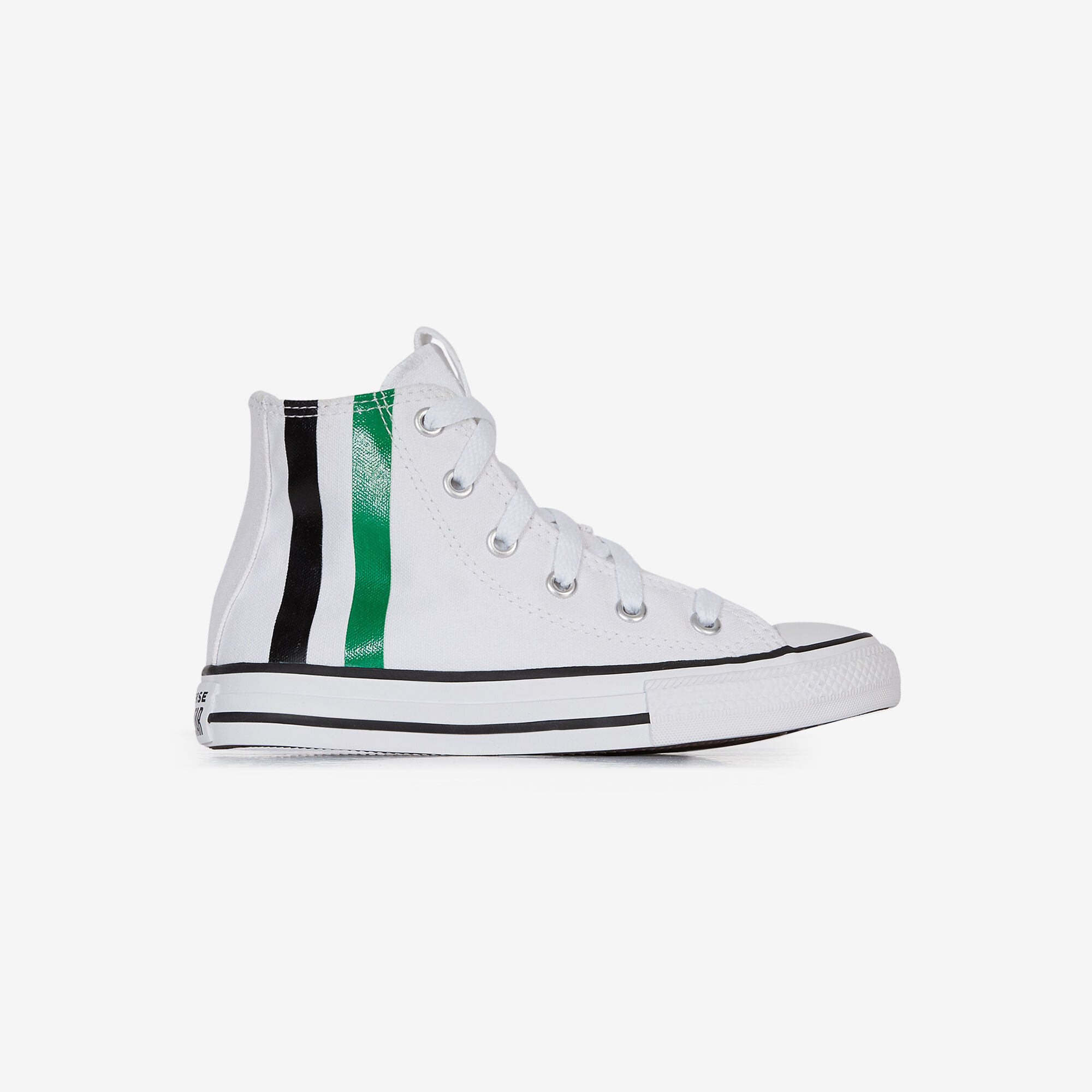 CONVERSE CHUCK TAYLOR ALL STAR HI BIANCO VERDE SNEAKERS BAMBINO Courir