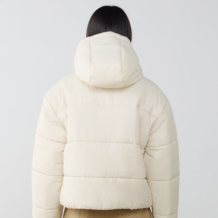 NIKE DOUDOUNE PUFFER BEIGE/BIANCO DONNA