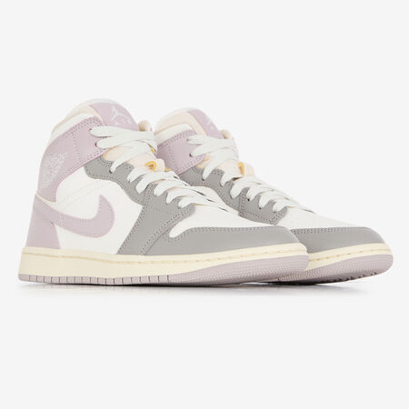 JORDAN air jordan 1 AIR JORDAN 1 MID BIANCO/ROSA DONNA