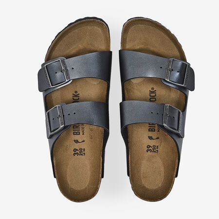 BIRKENSTOCK arizona ARIZONA BIRKO FLOR NOIR METALLIC NERO DONNA